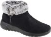 Skechers On The Go Joy-Savvy 144003-BKGY Zwarte Laarzen voor Dames Maat 36