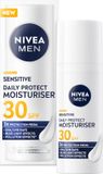 NIVEA MEN Sensitive Serie Gezichtscrème Beschermend SPF 30 50ml
