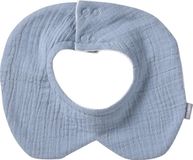 Vertbaudet Set van 3 mooie slabbetjes Blauw Unisex Polyester Badstof Katoen Gebloemd Drukkers