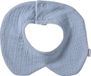 Vertbaudet Set van 3 mooie slabbetjes Blauw Unisex Polyester Badstof Katoen Gebloemd Drukkers