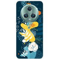 1001 coques Huawei Honor Magic 5 Pro 5G Sea flowers bedrukt siliconen hoesje