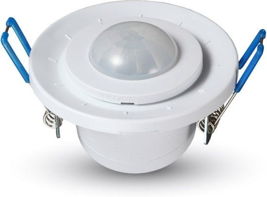 V-tac Witte inbouw sensor Kantelbaar - 360Â° - IP20 - 6 meter - Max 300W LED