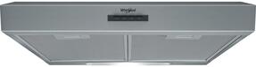 Whirlpool WSLK 66/2 AS X Muurmontage Afzuigkap - Grijs - 384 m³/uur - Energieklasse C