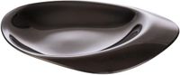 APS Borden PEBBLES, set van 4, roestvrij staal, PVD-gecoat, 8,5 x 8 cm, hoogte 1 cm, gunmetal-look