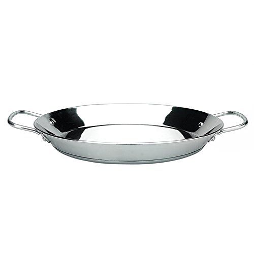 Ibili Bistrot Paella pan - 28 cm - Zilver/Zwart