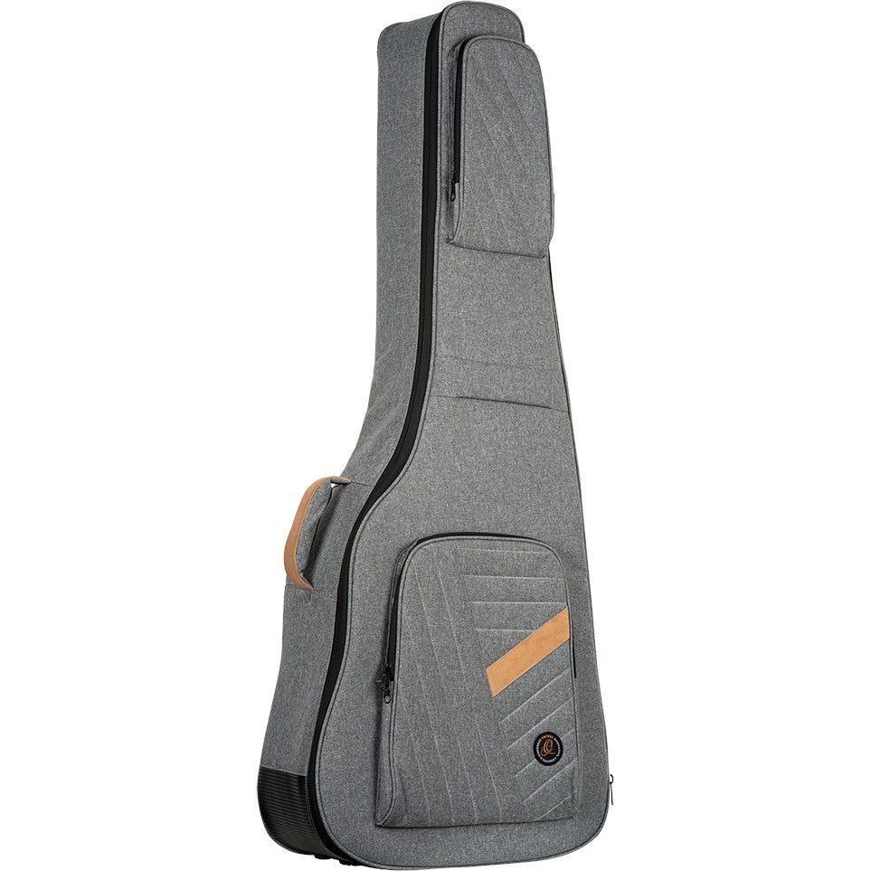 Ortega OGBAB-DLX-GY Deluxe Gig Bag for Acoustic Bass Guitar - Grey