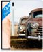 B2Ctelecom Samsung Galaxy Tab S7 FE Back Cover TPU Vintage Auto
