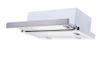 Exquisit FSH61 Afzuigkap Onderbouw Grijs, Metallic, Wit 500 m³/uur