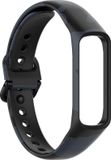 By Qubix - Siliconen bandje - Camouflage grijs - Geschikt voor Samsung Galaxy Fit 2
