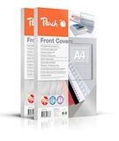 Peach Omslag A4 transparant 200 stuks - omslag PVC 0.18mm