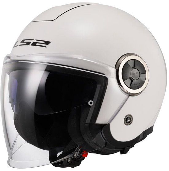 LS2 OF620 Classy Solid White-06 XS - Maat XS - Helm