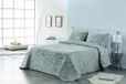 VIALMAN Lichte sprei Sofia 29 met kasjmier design voor tweepersoonsbed 150 cm | sprei kasjmier 150 | sprei Paisley 250 x 270 cm, grijs
