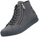 Rieker damessneaker met hoge schacht L2520-45 grijs