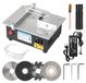 Mini scie circulaire - Scie circulaire manuelle - Réglable en continu - 96 W - 4 lames