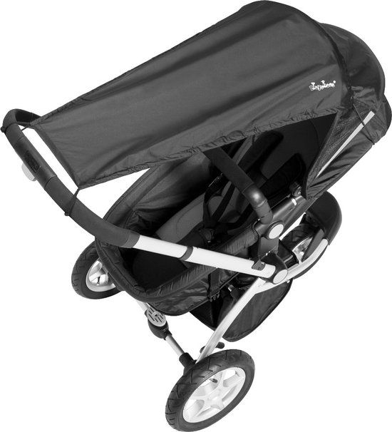 Playshoes Zonnescherm Kinderwagen - Zwart