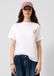 QS s.Oliver QS T-shirt met backprint - wit