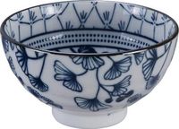 Tokyo Design Studio Flora Japonica Rice Bowl 12x6.3cm 300ml Ivy