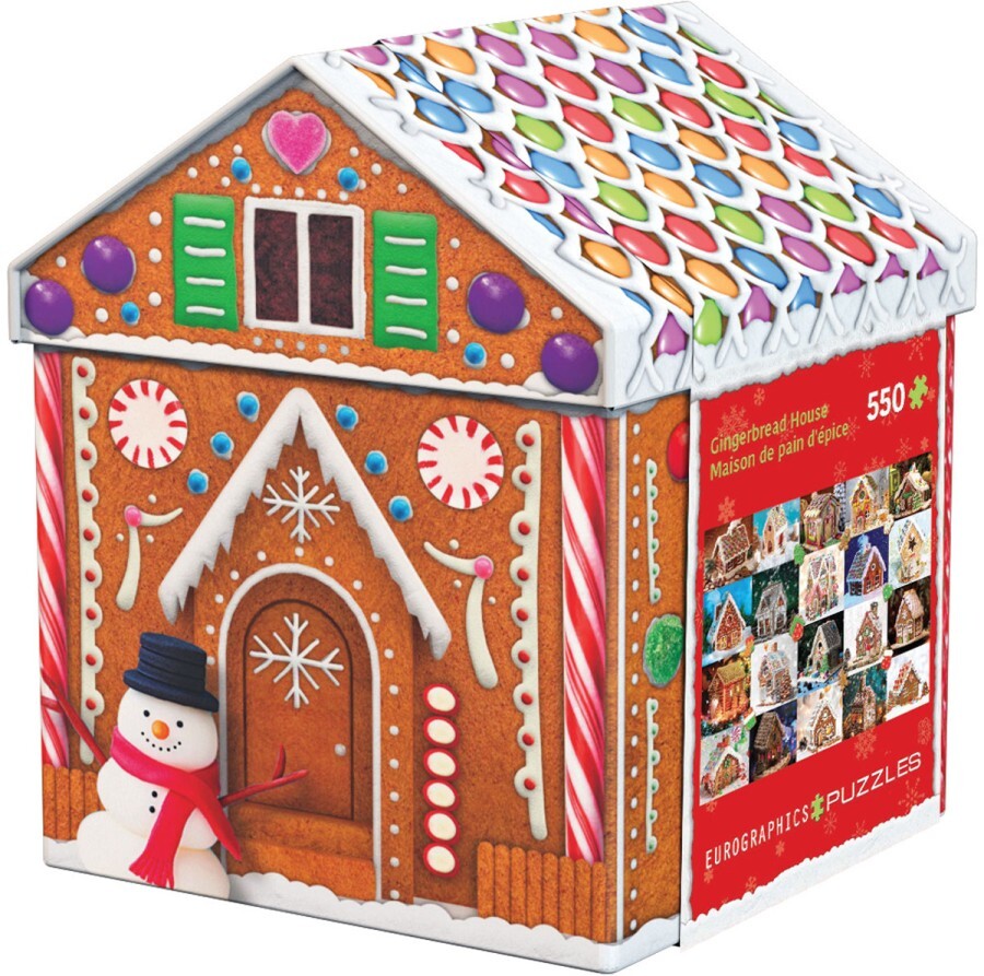 Eurographics Gingerbread House Tin Puzzel (550 stukjes)