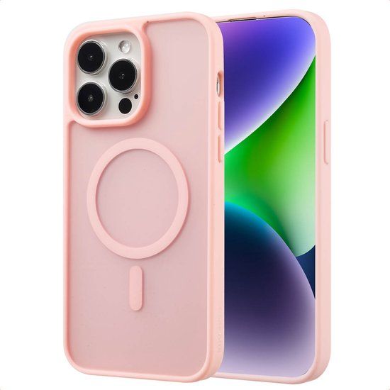 imoshion Color Guard Backcover met MagSafe voor de Apple iPhone 14 Pro Max - Lichtroze