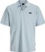 JACK&JONES JCOPACER JACQUARD POLO SS Heren Poloshirt - Subdued Blue
