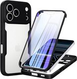 Techsuit ColorVerse 360 Series Coque arrière pour Apple iPhone 18 Pro Max / iPhone 17 Pro Max - Noir