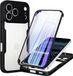 Techsuit ColorVerse 360 Series Coque arrière pour Apple iPhone 18 Pro Max / iPhone 17 Pro Max - Noir