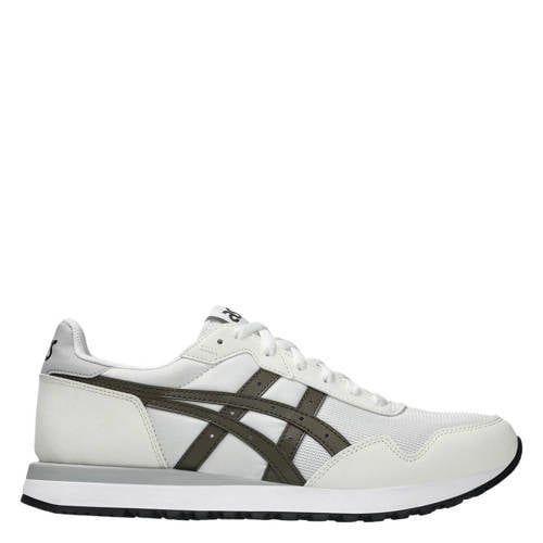 ASICS Tiger Runner II sneakers wit/donkerbruin