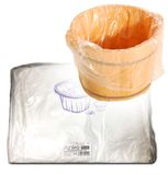 100 SesoMWorld® 100 stuks PEDIBAG pedicurezakken van kunststof ter bescherming van de kinderwagen of het bad
