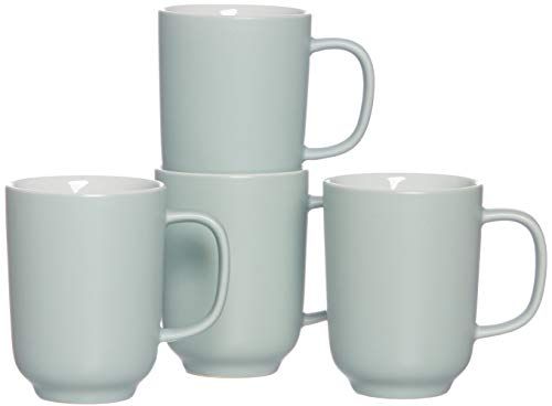 RITZENHOFF & BREKER Koffiebekerset Jasper - 4-delig - 320 ml - mintgroen - steengoed