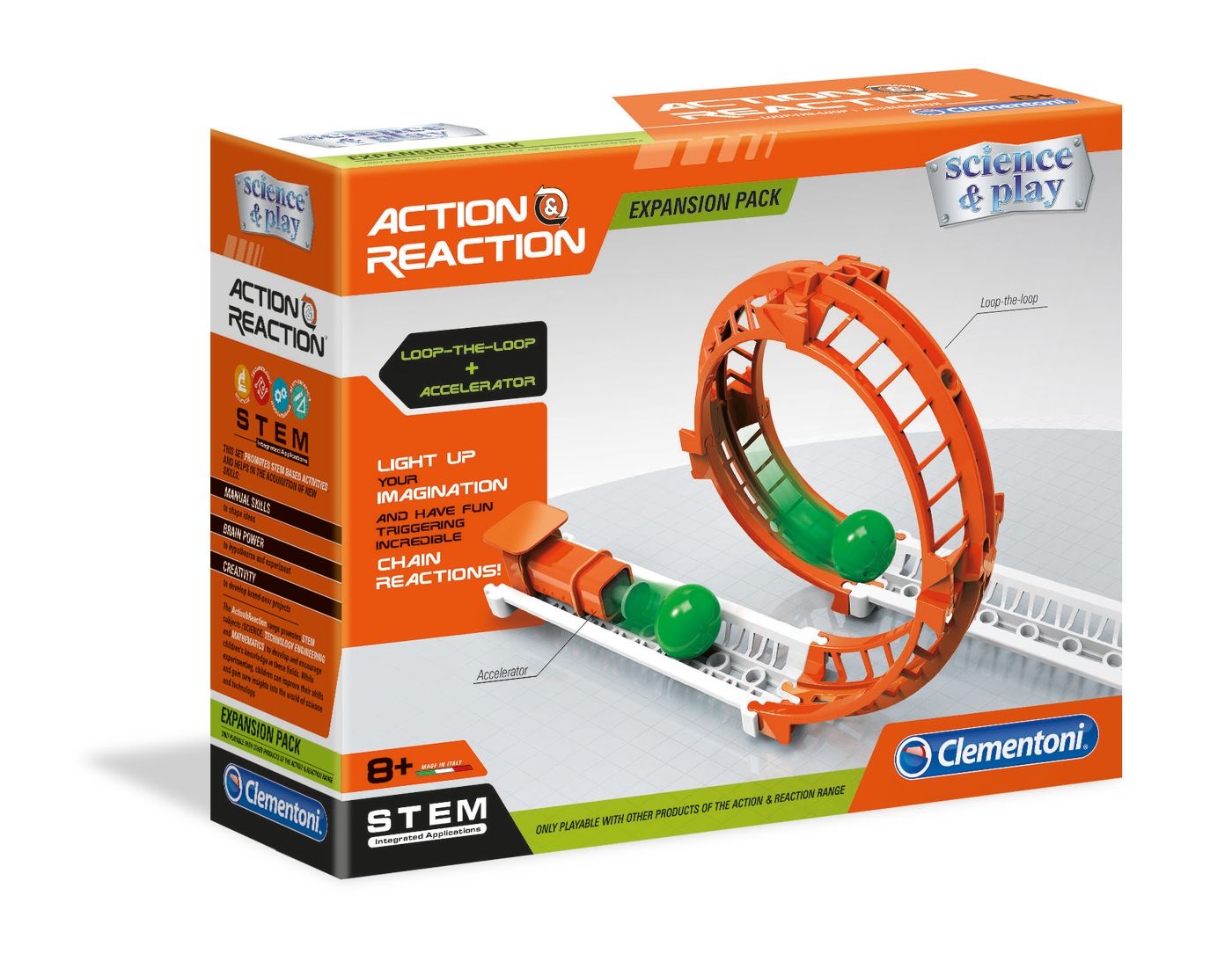 Clementoni Action Reaction Looping - Physics Experiment Kit - Ages 8+