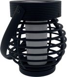 Benson Solar LED tuinlamp - vlam effect - 12 LED's - ø 9 cm - oplaadbare batterij