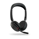 Jabra Evolve2 65 Flex - Headset - Bluetooth - Zwart