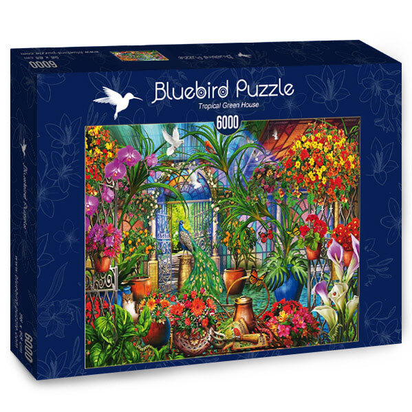 Bluebird Puzzle Tropical Green House Puzzel (6000 stukjes)