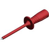 SKS Hirschmann Test & Measurement PRUEF 2600 rt 972317101 Veiligheids-testpunt Steekaansluiting 4 mm CAT III 1000 V Rood 1 stuk(s)