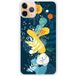 Apple iPhone 11 Sea flowers verstevigd hoesje met sublimatie bedrukking