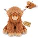 Hooglandkoe Peluche Vache Lestée - 2 kg - 61 cm
