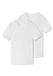 Schiesser Shirt 1/2 Jongens Wit Katoen/Elastaan Maat 152 (2 stuks)