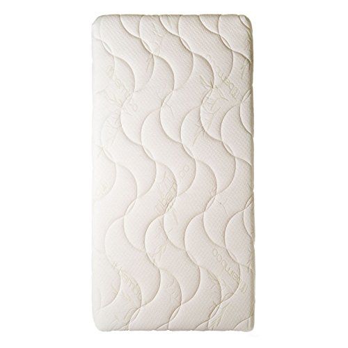 Easy dort Babymatras 50 x 100 cm - Wieg of Babybed - Bamboe Overtrek