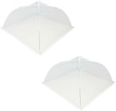 Benson Couvercle alimentaire - 2x - 43 x 43 cm - blanc
