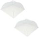 Benson Couvercle alimentaire - 2x - 43 x 43 cm - blanc