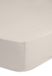 Good Morning hoeslaken effen kleur - 1 persoons 100x200 cm - Zand - 100% Katoen renforce
