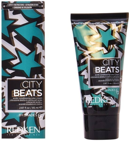 Redken CITY BEATS hair colour #time square teal 85 ml