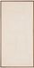 ATMOSPHERA CREATEUR D'INTERIEUR Schild Roger rectangulaire 58 x 116 cm