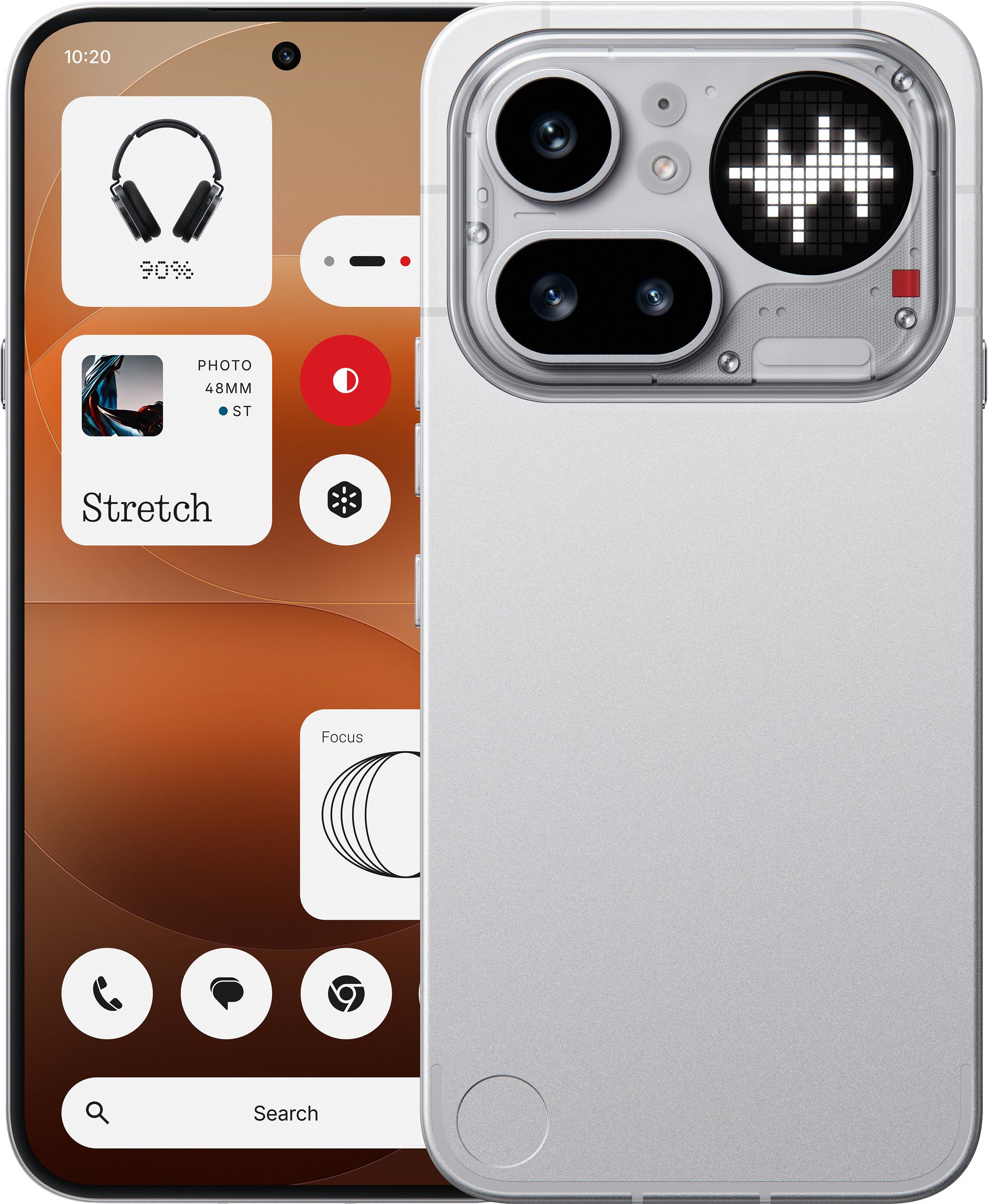 Nothing Phone 4a Pro 6.83" AMOLED 12GB/256GB Dual SIM 5G Smartphone - Zilver