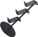 HORCONDORM S.R.L. Manette de jeu, support de casque creux à 3 couches, support de manette organisateur de console pour jeux blancs ABS stable acier résistant à l'usure bar Internet