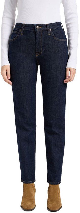 Lee Carol Dames Straight-fit Jeans Deepest Space
