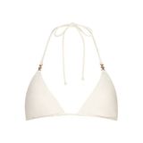 The Lola Club Jenna ecru voorgevormde triangel bikinitop