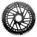 SRAM Force 2X Jeu de plateaux - 46/33t, 2x12 vitesses, 8 boulons, montage direct, noir, E1