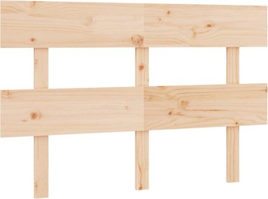 VidaXL Hoofdbord 184x3x81 cm Massief Grenenhout