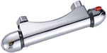 DP bath TT-ECO douchearmatuur met thermostaat (messing) zilverkleurig, zilver